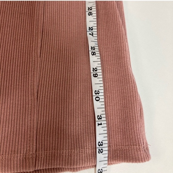 ASTR THE LABEL LONG SLEEVE HOOK & EYE CLOSURE BODYCON DRESS IN BLUSH - Picture 7 of 10